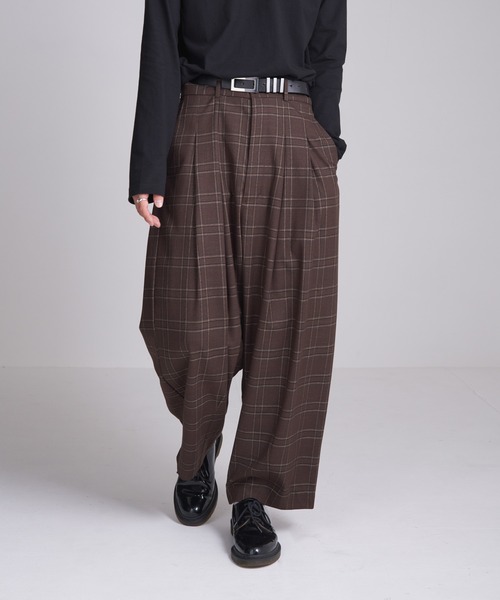 ADRER】extra quality retro wide silhouette pants/エクストラ