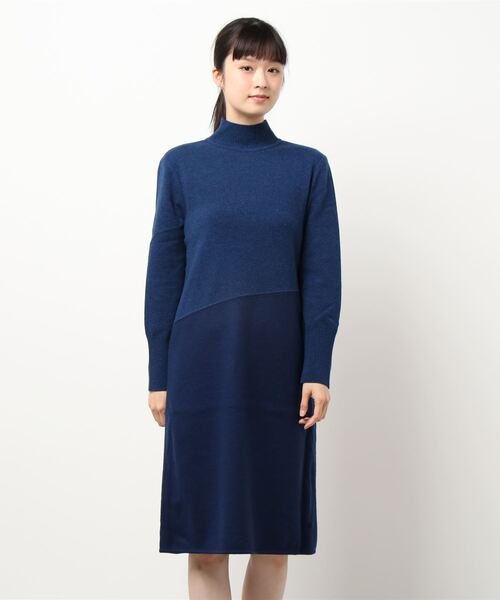 セール Hanae Mori 圧縮ニットワンピース ワンピース Hanae Mori ハナエモリ のファッション通販 Zozotown