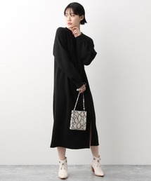 PAGEBOY | アシメZIPスリットポンチワンピース(ワンピース)