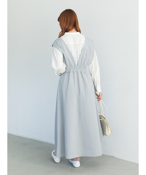 SLURR（スラ―）の「ピンタックフリルパフスリーブブラウス（シャツ/ブラウス・レディース・ブラック/オフホワイト/ブルー系その他7・FREE）」の13枚目の写真