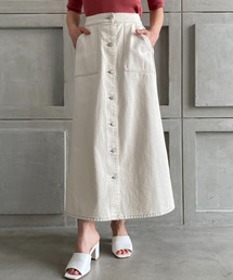 デニムスカート ホワイト 白色系 ファッション通販 Zozotown