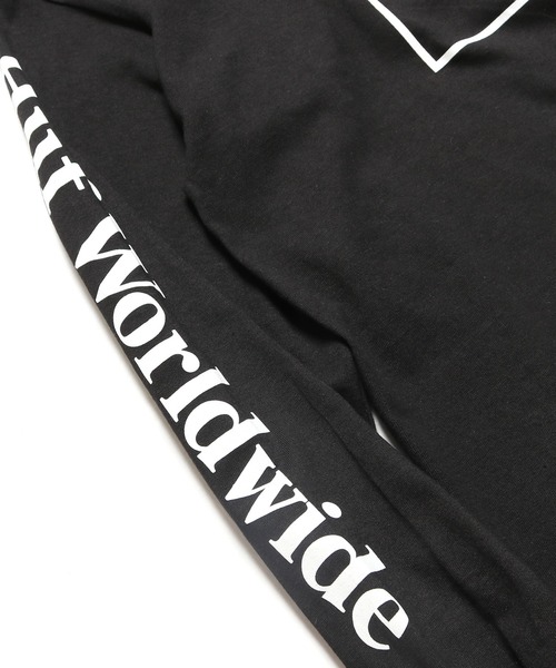 HUF（ハフ）の「HUF/ハフ DOMESTIC L/S TEE ボックスロゴ ロンT オーバーサイズ ユニセックス ストリート（Tシャツ/カットソー・メンズ・ホワイト/ブラック/グレー・S/M/L/XL）」の13枚目の写真