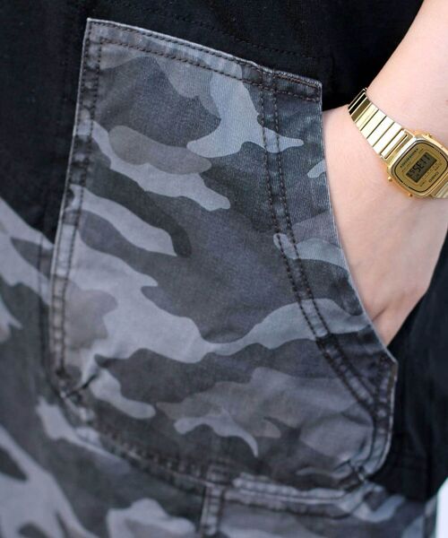 AVIREX（アヴィレックス）の「【直営店限定】コットンウーヴン コントラストパネルドレス/ COTTON WOVEN CONTRAST PANEL DRESS（ワンピース・レディース・ブラック/チャコールグレー/オリーブ・SMALL/MEDIUM/LARGE）」の22枚目の写真