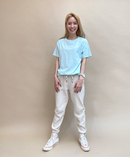 BILLABONG(ビラボン)の「BILLABONG/ビラボン ルーズシルエット ロゴTシャツ BB013-210(Tシャツ/カットソー・レディース・ホワイト/ブルー/パープル/ベージュ・M/L)」の17枚目の写真