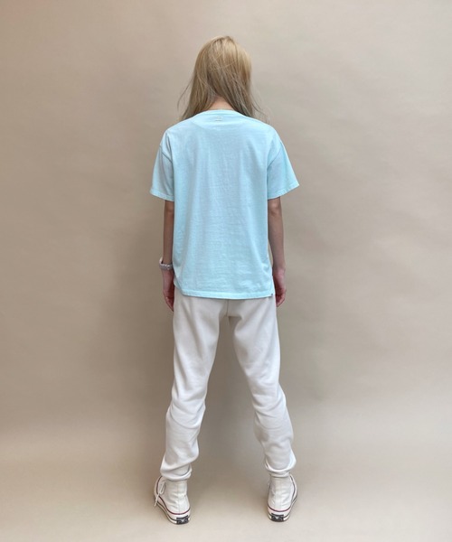 BILLABONG(ビラボン)の「BILLABONG/ビラボン ルーズシルエット ロゴTシャツ BB013-210(Tシャツ/カットソー・レディース・ホワイト/ブルー/パープル/ベージュ・M/L)」の18枚目の写真