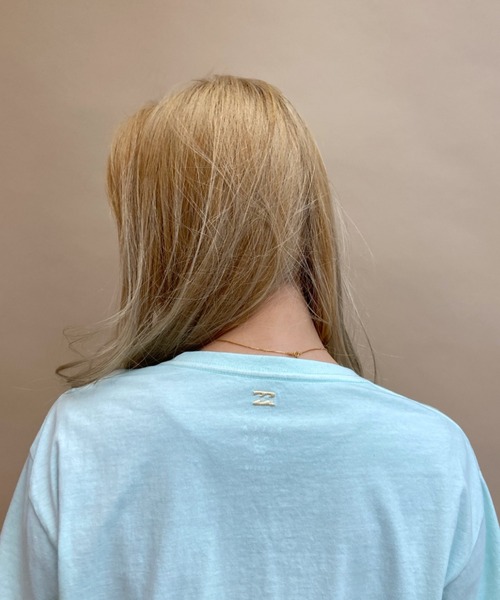 BILLABONG(ビラボン)の「BILLABONG/ビラボン ルーズシルエット ロゴTシャツ BB013-210(Tシャツ/カットソー・レディース・ホワイト/ブルー/パープル/ベージュ・M/L)」の16枚目の写真