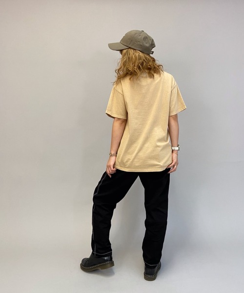 BILLABONG(ビラボン)の「BILLABONG/ビラボン ルーズシルエット ロゴTシャツ BB013-210(Tシャツ/カットソー・レディース・ホワイト/ブルー/パープル/ベージュ・M/L)」の13枚目の写真