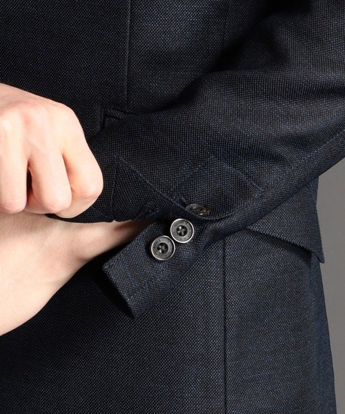 NICOLE CLUB FOR MEN（ニコルクラブフォーメン）の「ストレッチカラミジャケット（テーラードジャケット・メンズ・ライトグレー/チャコールグレー/ネイビー・X-LARGE/LARGE/XX-LARGE/MEDIUM）」の16枚目の写真