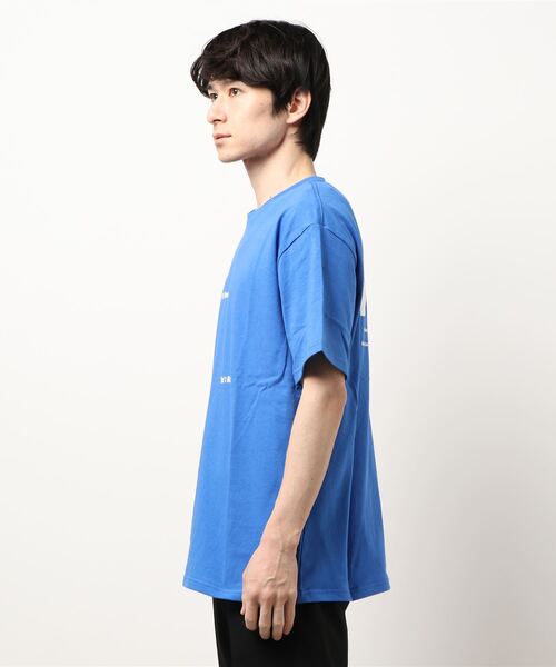 CIAOPANIC（チャオパニック）の「◎【STREET DREAMS×CIAOPANIC】DON7T BOTHER ME S/S TEE /半袖プリントTシャツ（Tシャツ/カットソー・メンズ・ホワイト/ブルー/ブラック・X-LARGE/SMALL/MEDIUM/LARGE）」の6枚目の写真