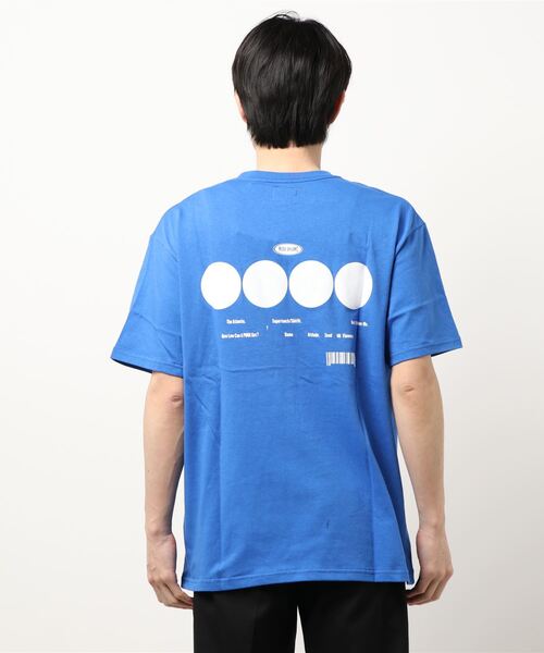 CIAOPANIC（チャオパニック）の「◎【STREET DREAMS×CIAOPANIC】DON7T BOTHER ME S/S TEE /半袖プリントTシャツ（Tシャツ/カットソー・メンズ・ホワイト/ブルー/ブラック・X-LARGE/SMALL/MEDIUM/LARGE）」の4枚目の写真