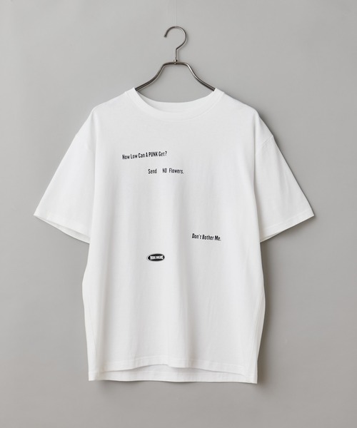 CIAOPANIC（チャオパニック）の「◎【STREET DREAMS×CIAOPANIC】DON7T BOTHER ME S/S TEE /半袖プリントTシャツ（Tシャツ/カットソー・メンズ・ホワイト/ブルー/ブラック・X-LARGE/SMALL/MEDIUM/LARGE）」の8枚目の写真