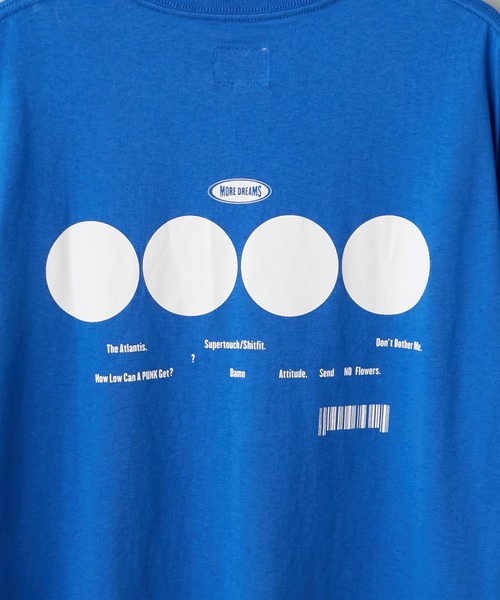 CIAOPANIC（チャオパニック）の「◎【STREET DREAMS×CIAOPANIC】DON7T BOTHER ME S/S TEE /半袖プリントTシャツ（Tシャツ/カットソー・メンズ・ホワイト/ブルー/ブラック・X-LARGE/SMALL/MEDIUM/LARGE）」の13枚目の写真