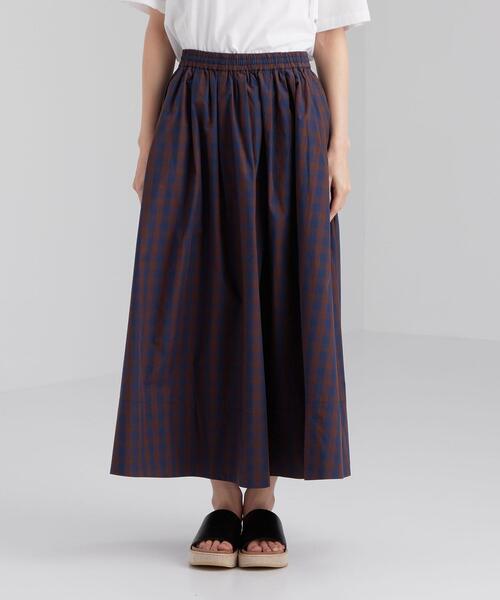 green label relaxing（グリーンレーベルリラクシング）の「CFC タイプライター ボリューム スカート（スカート・レディース・ベージュ/オレンジ/その他1/ロイヤルブルー・FREE）」の20枚目の写真