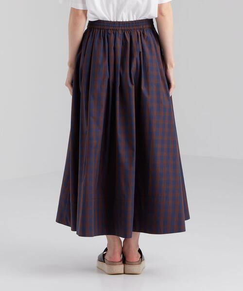 green label relaxing（グリーンレーベルリラクシング）の「CFC タイプライター ボリューム スカート（スカート・レディース・ベージュ/オレンジ/その他1/ロイヤルブルー・FREE）」の22枚目の写真