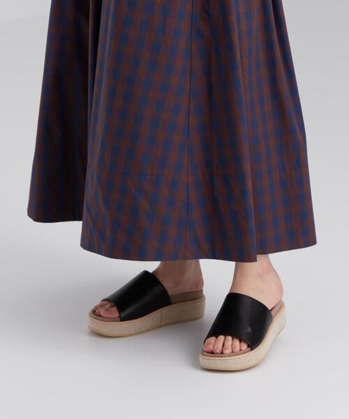 green label relaxing（グリーンレーベルリラクシング）の「CFC タイプライター ボリューム スカート（スカート・レディース・ベージュ/オレンジ/その他1/ロイヤルブルー・FREE）」の7枚目の写真