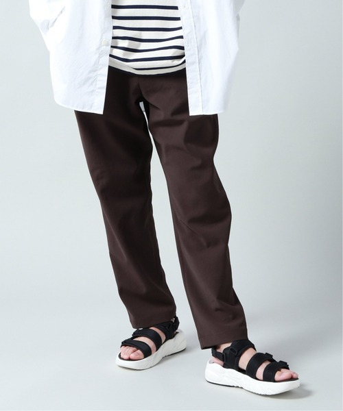 JOURNAL STANDARD（ジャーナルスタンダード）の「【EVALET / エバレット】TWILL 1Pイージーパンツ（その他パンツ・メンズ・カーキ/ブラック/ブラウン・MEDIUM/LARGE/SMALL）」の3枚目の写真