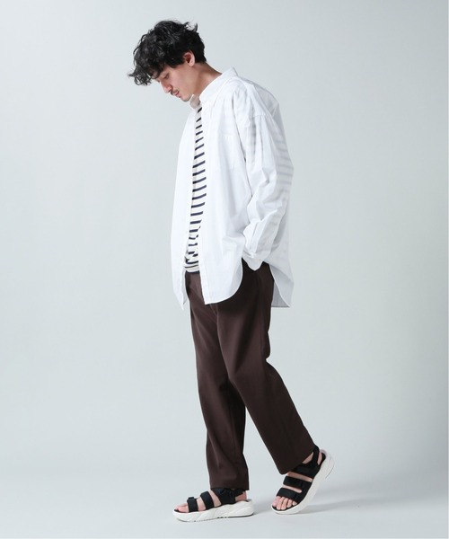 JOURNAL STANDARD（ジャーナルスタンダード）の「【EVALET / エバレット】TWILL 1Pイージーパンツ（その他パンツ・メンズ・カーキ/ブラック/ブラウン・MEDIUM/LARGE/SMALL）」の10枚目の写真