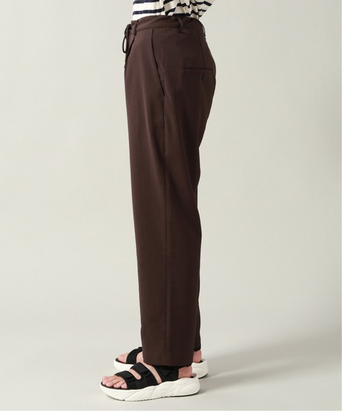 JOURNAL STANDARD（ジャーナルスタンダード）の「【EVALET / エバレット】TWILL 1Pイージーパンツ（その他パンツ・メンズ・カーキ/ブラック/ブラウン・MEDIUM/LARGE/SMALL）」の4枚目の写真