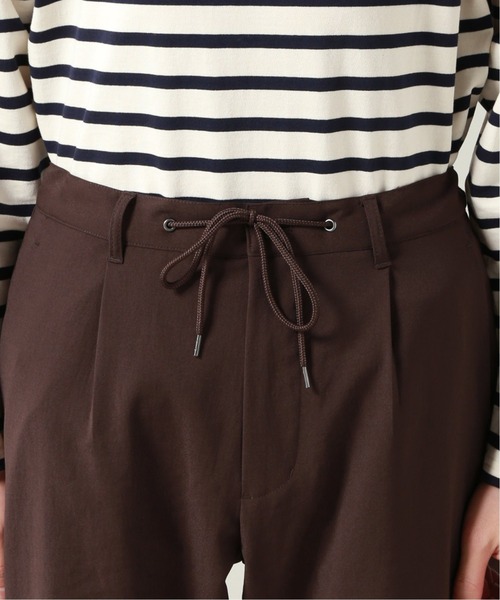 JOURNAL STANDARD（ジャーナルスタンダード）の「【EVALET / エバレット】TWILL 1Pイージーパンツ（その他パンツ・メンズ・カーキ/ブラック/ブラウン・MEDIUM/LARGE/SMALL）」の8枚目の写真