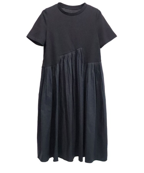 DONOBAN（ドノバン）の「カットソープリーツワンピース（ワンピース・レディース・ホワイト/ブラック・M）」の16枚目の写真