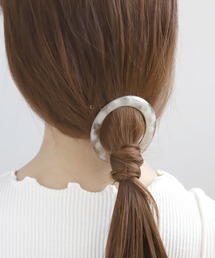 ANEMONE（アネモネ）の「クリアカラーのマーブル調ホールピン（その他ヘアアクセサリー・レディース）」