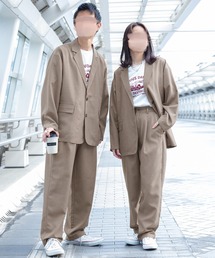 PairPair | テックリネンゆるテーパード(ユニセックス)(その他パンツ)