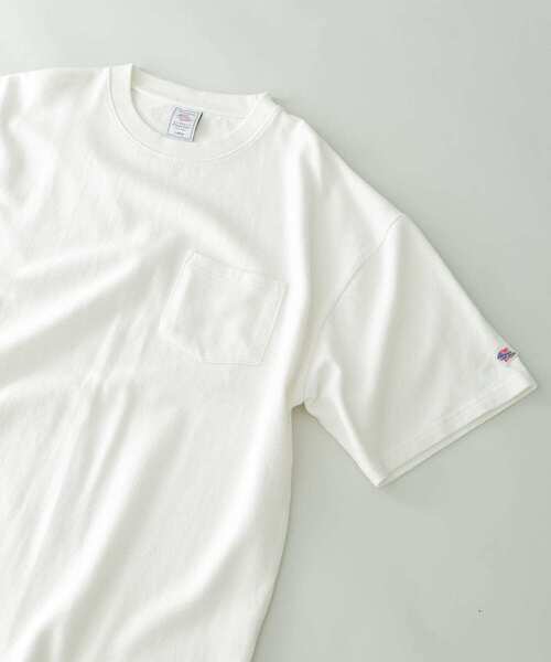 JEMORGAN(ジェーイーモーガン)の「『別注』JEMORGAN×Sonny Label ヘビーカノコTシャツ(Tシャツ/カットソー・メンズ・ブラック/パープル/オフホワイト/インディゴブルー/オートミール・MEDIUM/LARGE)」の2枚目の写真