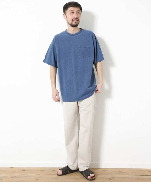 JEMORGAN(ジェーイーモーガン)の「『別注』JEMORGAN×Sonny Label ヘビーカノコTシャツ(Tシャツ/カットソー・メンズ・ブラック/パープル/オフホワイト/インディゴブルー/オートミール・MEDIUM/LARGE)」の15枚目の写真