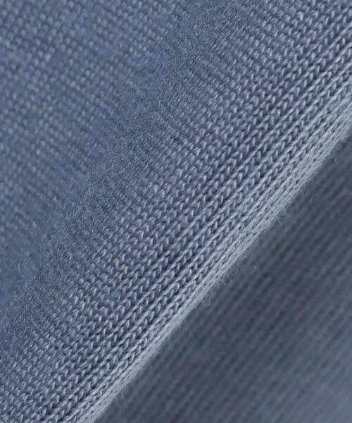 INGNI（イング）の「BackサークルロゴチュニックTシャツ（Tシャツ/カットソー・レディース・オフホワイト/カーキ/ブルー/スミクロ・M）」の6枚目の写真