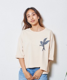 ONE TEA SPOON STONE ISLAND SWEAT TEE (ワンティースプーン )(グレー)(23938)