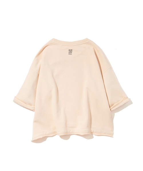 One Tea spoon(ワンティースプーン)の「ONE TEA SPOON STONE ISLAND SWEAT TEE (ワンティースプーン )(グレー)(23938)(Tシャツ/カットソー・レディース・グレー・S)」の6枚目の写真