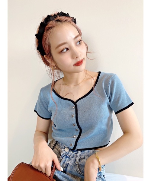 JUMELLE（ジュメロ）の「エマカチューシャ（カチューシャ・レディース・ブラック/ベージュ・FREE）」の19枚目の写真