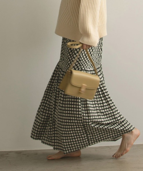 marjour（マージュール）の「CHECK TIERED SKIRT（スカート