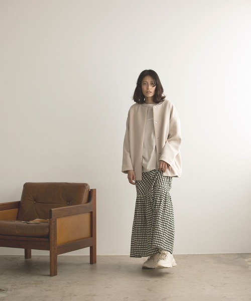 CHECK TIERED SKIRT（スカート）｜marjour（マージュール）の