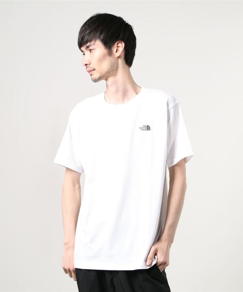 THE NORTH FACE(ザノースフェイス)の「ザ ノース フェイス THE NORTH FACE アウトドア 半袖Tシャツ S/S National Flag Tee(ショートスリーブナショナルフラッグティー)(Tシャツ/カットソー・メンズ・ブラック/ホワイト・L/LL/M)」の1枚目の写真