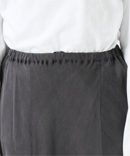 plage（プラージュ）の「Fibril ギャザーロングスカート3◆（スカート・レディース・ブラウン系その他/チャコールグレー・38/36）」の8枚目の写真