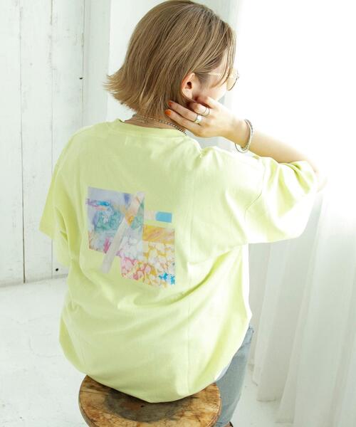 coen(コーエン)の「アートフォトプリントTシャツ(Tシャツ/カットソー・レディース・オフホワイト/クリーム/ブラック・MEDIUM/LARGE)」の20枚目の写真