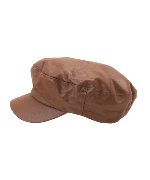 dazzlin（ダズリン）の「フェイクスエードキャスケット（キャスケット・レディース・ブラック/ブラウン・FREE）」の5枚目の写真