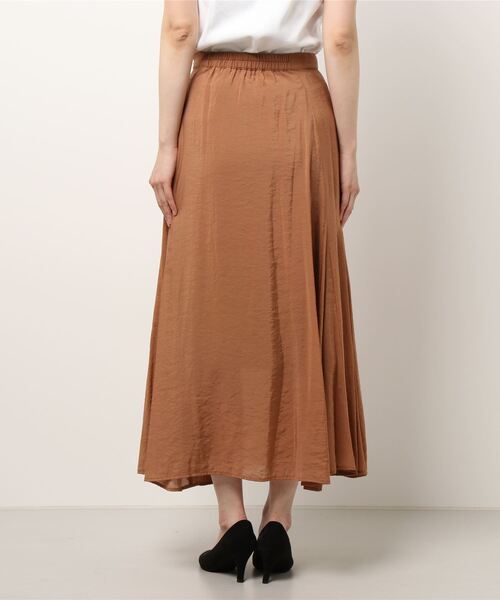 Te chichi(テチチ)の「切り替えフレアスカート(スカート・レディース・ネイビー/ブラウン/グリーン・フリ-)」の5枚目の写真