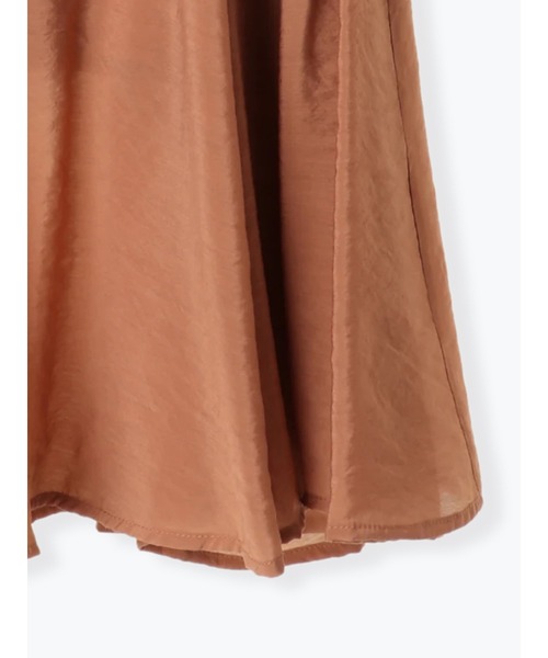 Te chichi(テチチ)の「切り替えフレアスカート(スカート・レディース・ネイビー/ブラウン/グリーン・フリ-)」の7枚目の写真