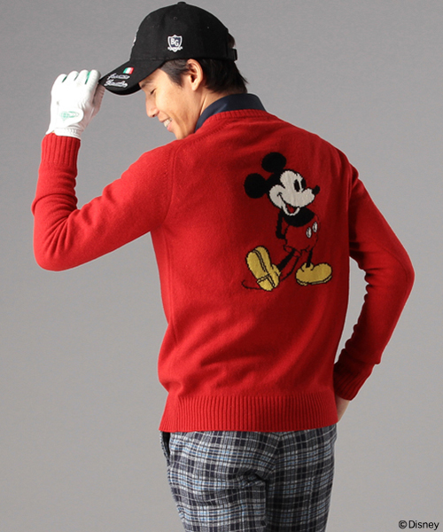 ビームスゴルフ　ミッキーコラボ　セーター BEAMS GOLF（ビームスゴルフ）の「Lyle&Scott × BEAMS GOLF