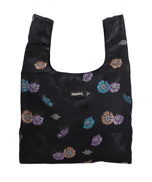 X-girl（エックスガール）の「CHINESE JACQUARD MARCHE BAG（ハンドバッグ・レディース・マルチ・ONE SIZE）」の10枚目の写真