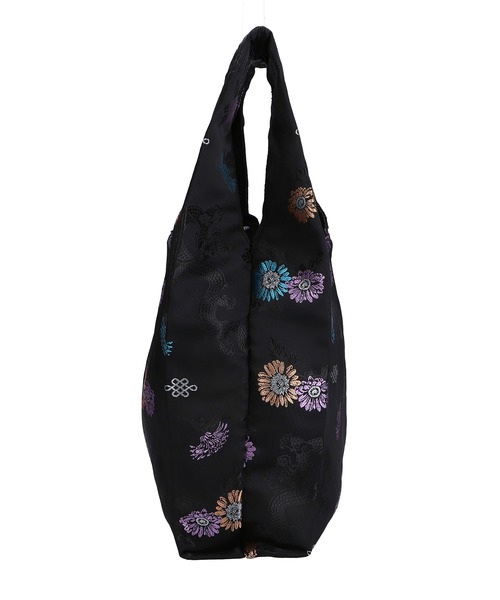 X-girl（エックスガール）の「CHINESE JACQUARD MARCHE BAG（ハンドバッグ・レディース・マルチ・ONE SIZE）」の4枚目の写真