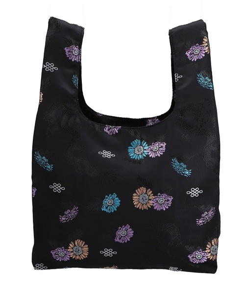 X-girl（エックスガール）の「CHINESE JACQUARD MARCHE BAG（ハンドバッグ・レディース・マルチ・ONE SIZE）」の2枚目の写真