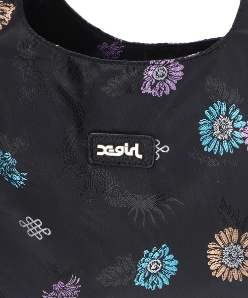 X-girl（エックスガール）の「CHINESE JACQUARD MARCHE BAG（ハンドバッグ・レディース・マルチ・ONE SIZE）」の13枚目の写真