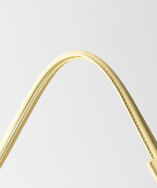 green label relaxing（グリーンレーベルリラクシング）の「＜Et/clo(エックロ)＞ クロワッサン 3WAY ショルダー ハンド バッグ（ショルダーバッグ・レディース・ブラック/オフホワイト/イエロー/ダークブラウン・FREE）」の13枚目の写真