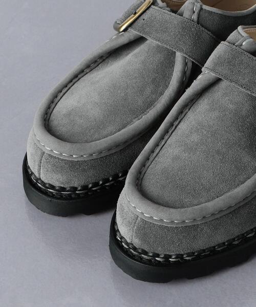 Paraboot（パラブーツ）の「【別注】＜Paraboot（パラブーツ）＞ MICHAEL BRIDE/モンクストラップ（その他シューズ・メンズ・ダークグレー・40/41/42/43/40h/39h/41h/42h/39）」の6枚目の写真