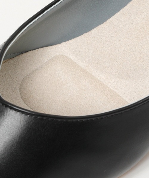 LEPSIM（レプシィム）の「【ふかふかクッションで履きやすい】クッションヒールパンプス　954323（パンプス・レディース・ブラック/ベージュ・SMALL/MEDIUM/LARGE）」の3枚目の写真