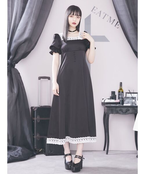 セール スクエアネックレディワンピース ワンピース Eatme イートミー のファッション通販 Zozotown