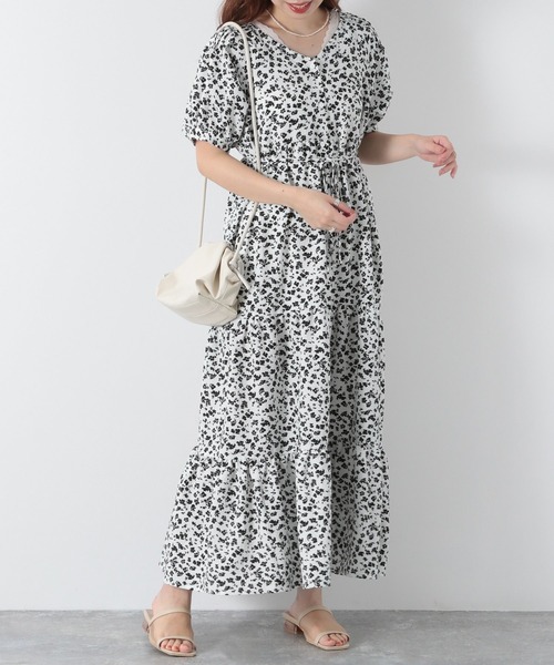 その他 Fcyvcincffffu Heather（ヘザー）の「タックスリーブティアードワンピース